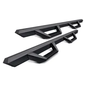 7169340 Armordillo Usa - Ar Series Cab Length Black Drop Steps