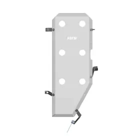 591070 Asfir 4x4 Skid Plate For 11-25 Nissan Frontier 3.8 4.0