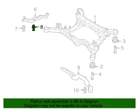 4f0-501-329-a Audi Genuine Stone Guard Rivet #2