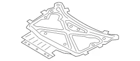 4m1-399-345-f Audi Genuine Lower Reinforced