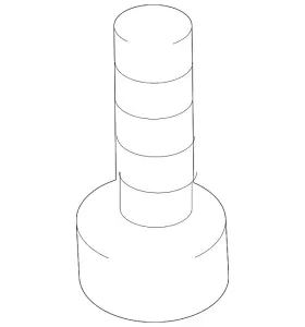 N-912-088-02 Audi Genuine Lower Reinforced Mount Bolt #2