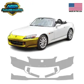 Asp.ppf.105 Autoskinspro Precut Paint Protection Film Ppf For 2004-2009 Honda S200 Vert Front Bumper