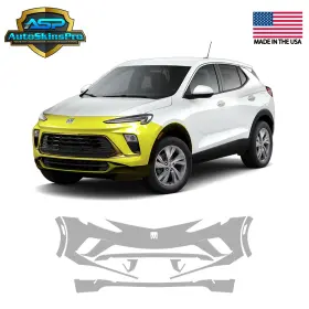 Asp.ppf.107 Autoskinspro 2024-2025 Buick Encore Gx Sport Suv Front Bumper Paint Protection Clear Film Ppf