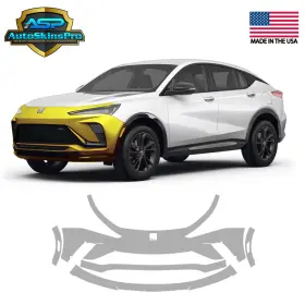 Asp.ppf.108 Autoskinspro 2024-2025 Buick Envista Sport Suv Front Bumper Paint Protection Clear Film Ppf