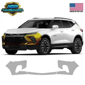 Asp.ppf.111 Autoskinspro 22-25 Chevrolet Blazer 2/3lt Front Bumper Precut Paint Protection Clear Film Ppf