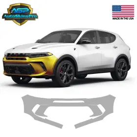 Asp.ppf.114 Autoskinspro 2023-2025 Dodge Hornet Suv Front Bumper Precut Paint Protection Clear Film Ppf