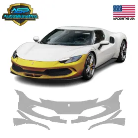 Asp.ppf.115 Autoskinspro 2022-2025 Ferrari 926 Gtb Front Bumper Precut Paint Protection Clear Film Ppf