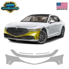Asp.ppf.120 Autoskinspro 2023-2025 Genesis G90 Sedan Front Bumper Precut Paint Protection Clear Film Ppf