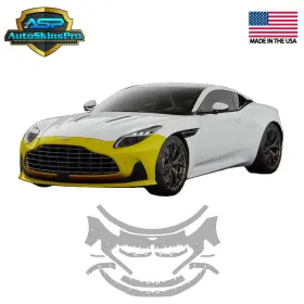 Asp.ppf.122 Autoskinspro 2024-2025 Aston Martin Db12 Front Bumper Precut Paint Protection Clear Film Ppf
