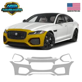Asp.ppf.129 Autoskinspro Precut Paint Protection Film For 2021-2024 Jaguar Xf R-dynamic Front Bumper