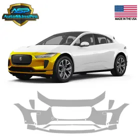 Asp.ppf.130 Autoskinspro Precut Paint Protection Film For 2019-2024 Jaguar I-pace Suv Front Bumper