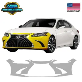 Asp.ppf.138 Autoskinspro Precut Paint Protection Film For 2019-2025 Lexus Es Sedan Front Bumper