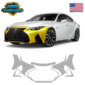 Asp.ppf.139 Autoskinspro Precut Paint Protection Film For 2021-2025 Lexus Is300 Sport Sedan Front Bumper