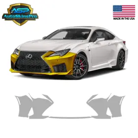 Asp.ppf.141 Autoskinspro Precut Paint Protection Film For 2019-2025 Lexus Rc F Sport Coupe Front Bumper
