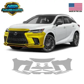 Asp.ppf.142 Autoskinspro Precut Paint Protection Film For 2023-2025 Lexus Rx F Sport Coupe Front Bumper