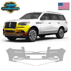 Asp.ppf.146 Autoskinspro Precut Paint Protection Film For 2022-2024 Lincoln Navigator 4d Suv Front Bumper
