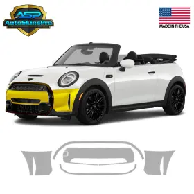 Asp.ppf.154 Autoskinspro Precut Paint Protection Film For 2022-2024 Mini Cooper Vert Front Bumper