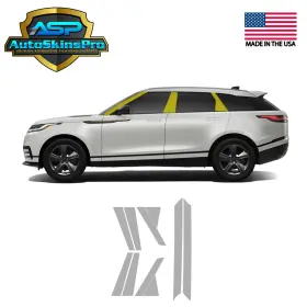 Asp.ppf.200 Autoskinspro Precut Paint Protection Film For 2018-2026 Land Rover Velar 4d Suv A B C Pillars