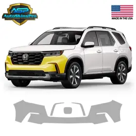 Asp.ppf.202 Autoskinspro 2023-2025 Honda Pilot Pre-cut Front Bumper Paint Protection Clear Film Ppf