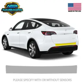 Asp.ppf.206 Autoskinspro 2020-2025 Tesla Model Y Pre-cut Rear Bumper Scuff Paint Protection Film Ppf