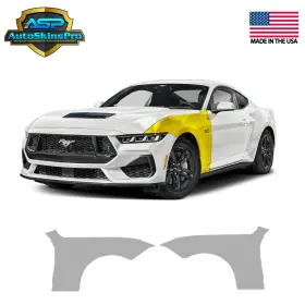 Asp.ppf.217 Autoskinspro Precut Paint Protection Film For 2018-2023 Ford Mustang Gt Front Fenders