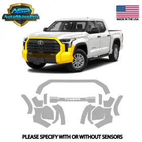 Asp.ppf.59 Autoskinspro Precut Paint Protection Film Ppf For 2022-2025 Toyota Tundra Front Bumper