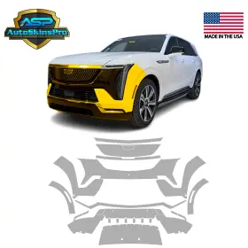 Asp.ppf.64 Autoskinspro Precut Paint Protection Film Ppf 2025-2026 Cadillac Escalade Iq Front Bumper