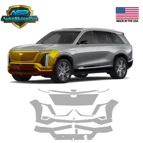 Asp.ppf.65 Autoskinspro Precut Paint Protection Film Ppf 2026 Cadillac Vistiq Front Bumper And Grille