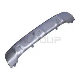 51127400678 Autoup For 2018-2021 Bmw X3 Rear Air Dam Valance Apron Deflector Bm1195173