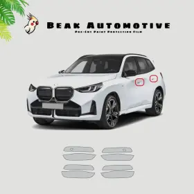 Beak Automotive Ppf 0000ba0222 For Bmw X3 2025-2026 Door Handle Cup Paint Protection Film Precut
