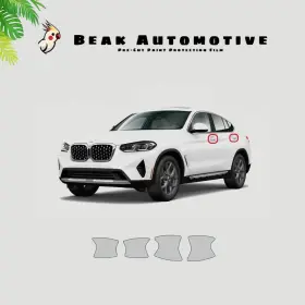 0000ba0223 Beak Automotive Ppf For Bmw X4 2022-2025 Door Handle Cup Paint Protection Film Precut