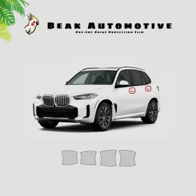 0000ba0224 Beak Automotive Ppf For Bmw X5 2019-2025 Door Handle Cup Paint Protection Film Precut