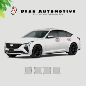 0000ba0229 Beak Automotive Ppf For Cadillac Ct5 2020-2025 Door Handle Cup Paint Protection Film Pre-cut