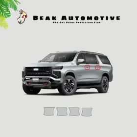 0000ba0243 Beak Automotive Ppf For Chevy Suburban 2021-2025 Door Handle Cup Paint Protection Film Pre-cut