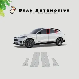 Beak Automotive Ppf 0000ba0259 For Ford Mustang Mach E 2021-2025 B Pillar Paint Protection Film Pre-cut
