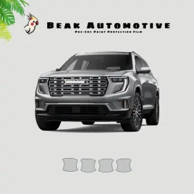 0000ba0268 Beak Automotive Ppf For Gmc Acadia 2024-2026 Door Handle Cup Paint Protection Film Pre-cut
