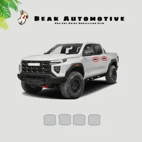 0000ba0269 Beak Automotive Ppf For Gmc Canyon 2023-2026 Door Handle Cup Paint Protection Film Pre-cut