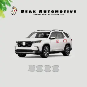 Beak Automotive Ppf 0000ba0281 For Honda Pilot 2023-2026 Door Handle Cup Paint Protection Film Pre-cut
