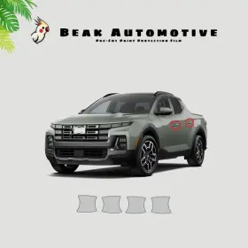 Beak Automotive Ppf 0000ba0290 For Hyundai Santa Cruz 2022-2025 Door Handle Cup Paint Protection Film