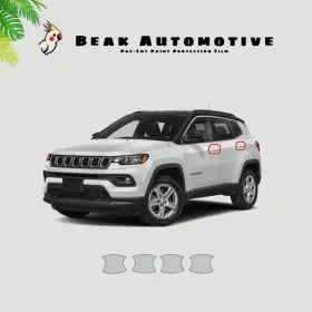 0000ba0295 Beak Automotive Ppf For Jeep Compass 2022-2025 Door Handle Cup Paint Protection Film Precut