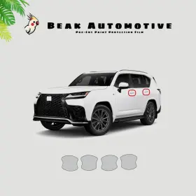 Beak Automotive Ppf 0000ba0318 For Lexus Lx 2022-2025 Door Handle Cup Paint Protection Film Precut
