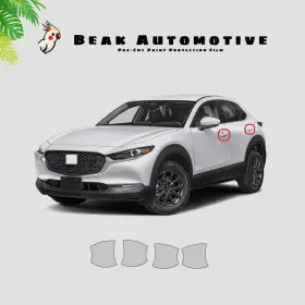 Beak Automotive Ppf 0000ba0326 For Mazda Cx 30 2020-2025 Door Handle Cup Paint Protection Film Pre-cut