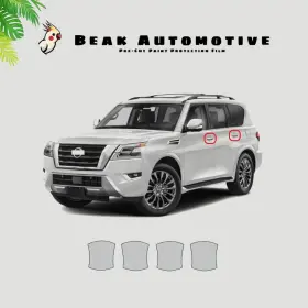 Beak Automotive Ppf 0000ba0334 For Nissan Armada 2021-2024 Door Handle Cup Paint Protection Film Pre-cut