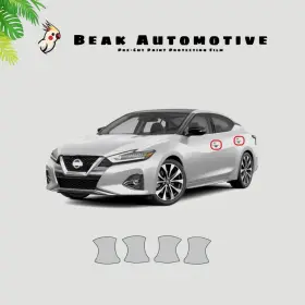 Beak Automotive Ppf 0000ba0339 For Nissan Maxima 2019-2023 Door Handle Cup Paint Protection Film Pre-cut