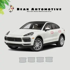 Beak Automotive Ppf 0000ba0349 For Porsche Cayenne 2019-2026 Door Handle Cup Paint Protection Film Pre-cut