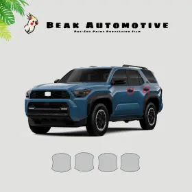 Beak Automotive Ppf 0000ba0366 For Toyota 4 Runner 2025 Door Handle Cup Paint Protection Film Pre-cut