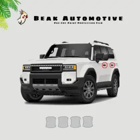 Beak Automotive Ppf 0000ba0378 For Toyota Land Cruiser 2024-2026 Door Handle Cup Paint Protection Film