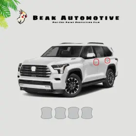 Beak Automotive Ppf 0000ba0380 For Toyota Sequoia 2023-2025 Door Handle Cup Paint Protection Film Pre-cut