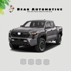 Beak Automotive Ppf 0000ba0383 For Toyota Tacoma 2024-2026 Door Handle Cup Paint Protection Film Pre-cut