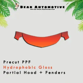 Beak Automotive Ppf 0000ba0473 Pre Cut Paint Protection Film Diy Clear Bra For Chevrolet Malibu 2019-2025